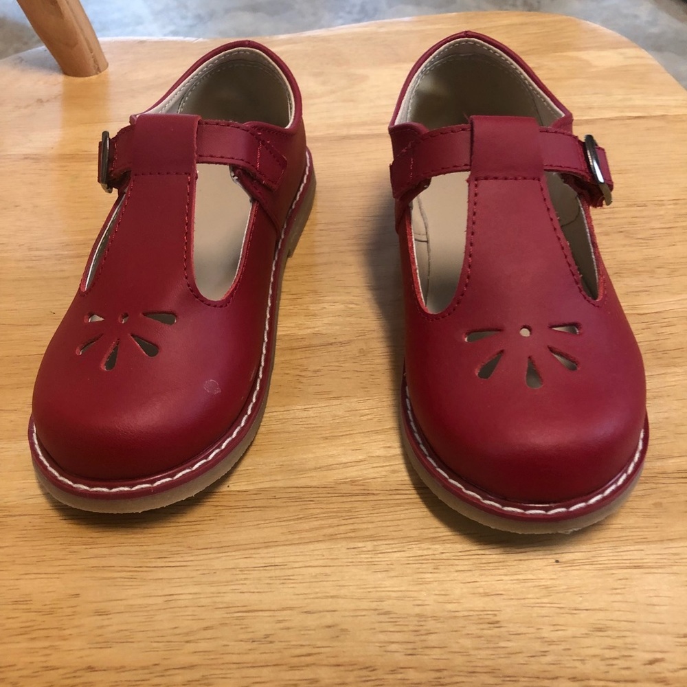 Red size 12 Mary Janes